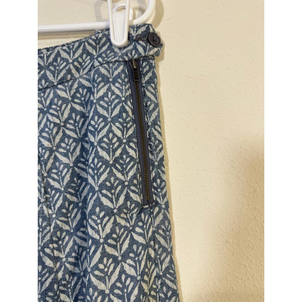 Level 99 Linen Blend A-line Skirt Size 29 Printed - Picture 2 of 7